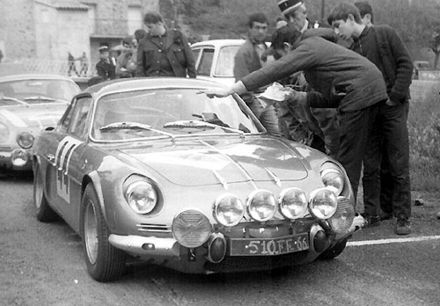 Guy Hospitalier i M.Perie – Alpine Renault A110 / 1300.