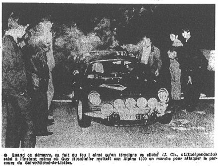 Alpine Renault A110.