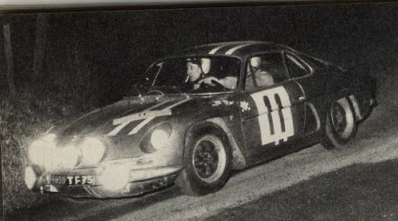 Cheinisse i Lefevre – Alpine Renault A110.