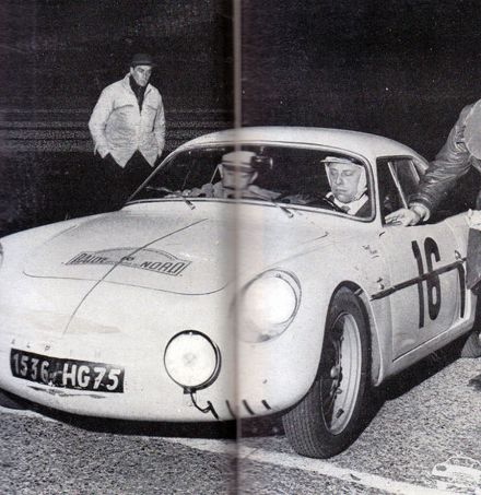 Maurice Nusbaumer i Andre Derrien – Alpine Renault A110.
