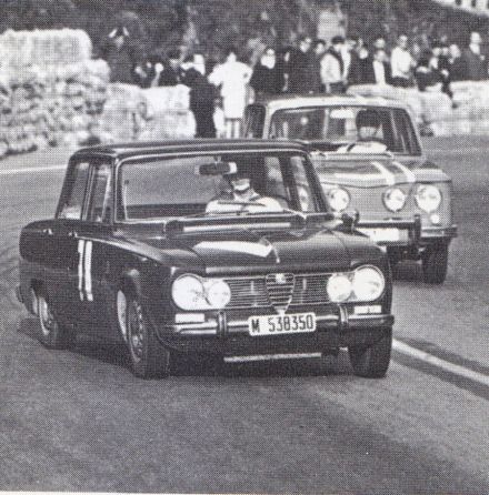 Luis Rabassa i Jose M.Lainez – Alfa Romeo Giulia Super Ti.