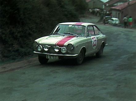 Antonio Perez Sutil i Dionisio Moran Huerta – Seat 850 coupe.