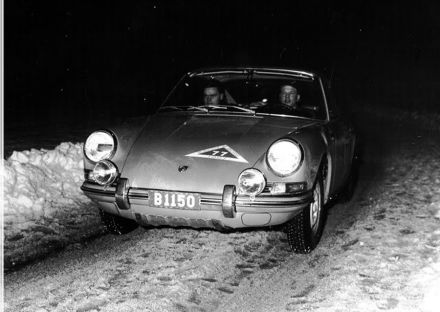 Albin Griberg i Lenart – Porsche 912.