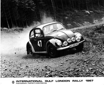 Lennart Svensk i Claes Forshill – VW 1500.