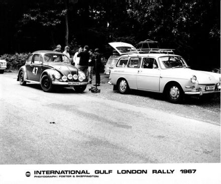 Lennart Svensk i Claes Forshill – VW 1500.