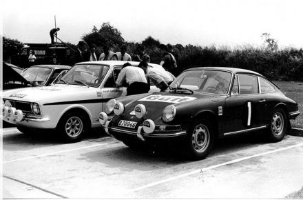 Åke Andersson i Sven Olof Svedberg – Porsche 911S.