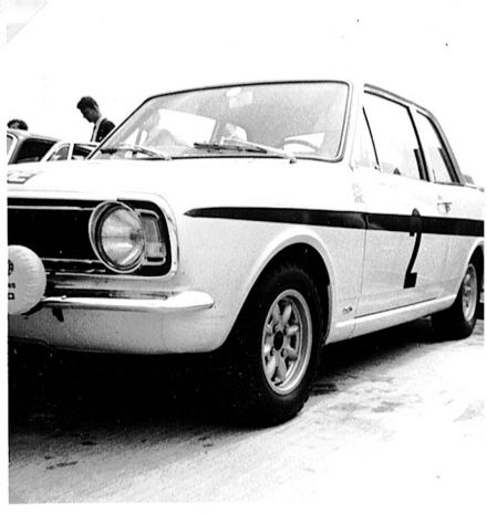 Bengt Söderström i Gunnar Palm – Ford Lotus Cortina.