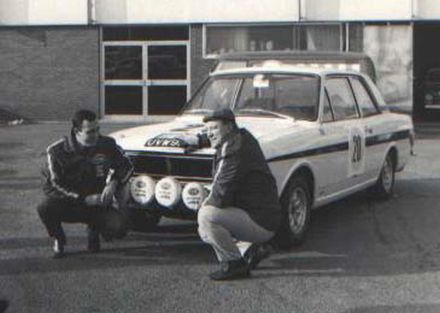  Bengt Soderstrom i Gunar Palm – Ford Lotus Cortina.