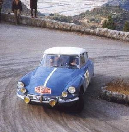 Lucette Pointet i Jacques Fougeray - Citroen DS 21
