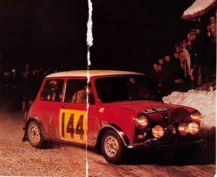 Timo Makinen i Paul Easter - BMC Mini Cooper S