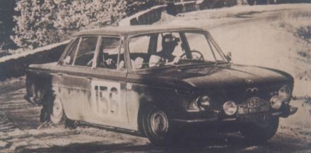 Pierre Maublanc i Claude Ballot Lena BMW 2000