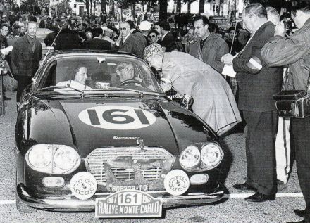 Rene Trautmann i Caudine Bouchet - Lancia Flavia