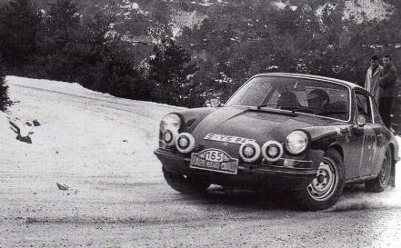 Jean Pierre Hanrioud i Jean Claude Perret - Porsche 911 S
