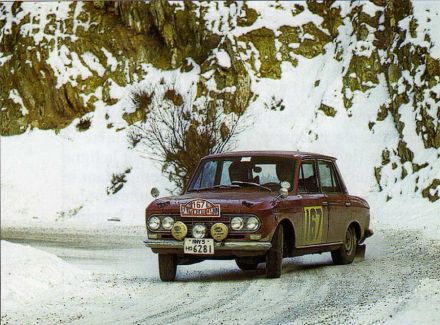 Raima Halm i Sakari Olamo - Datsun 1600
