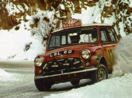 Rauno Aaltonen i Henry Liddon - BMC Mini Cooper S