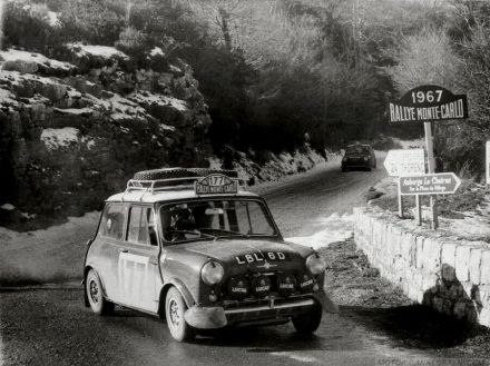 Rauno Aaltonen i Henry Liddon - BMC Mini Cooper S