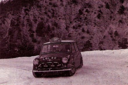 Rauno Aaltonen i Henry Liddon - BMC Mini Cooper S