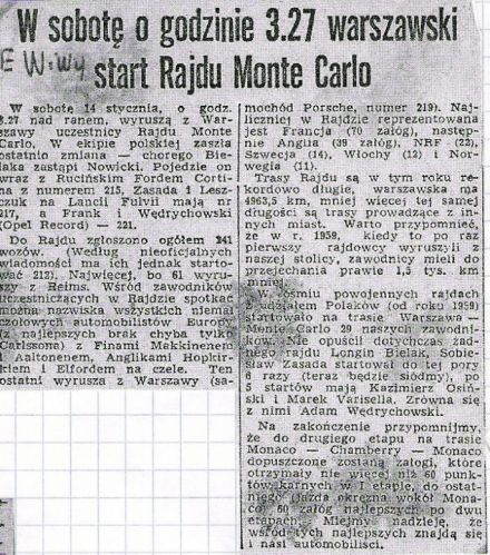 Rajd Monte Carlo