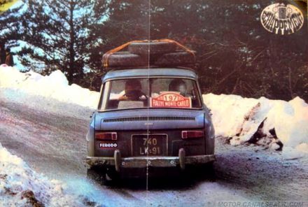 Denis Dayan i Joseph Bourdon - Renault 8 Gordini