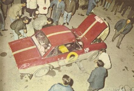 Sandro Munari i George Harris - Lancia Fulvia