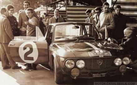 Sandro Munari i George Harr-s - Lancia Fulvia