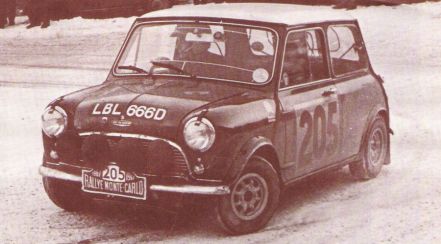 Paddy Hopkirk i Ronald Grellin - BMC Mini Cooper S
