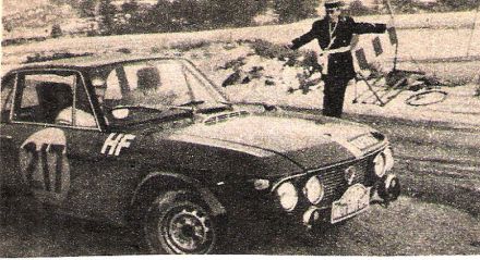 Sobiesław Zasada i Zenon Leszczuk - Lancia Fulvia HF