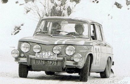 Jean Francois Piot i Jean Francois Jacob - Renault 8 Gordini