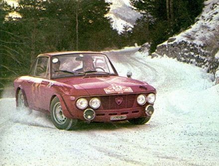 Leo Cella i Luciano Lombardini - Lancia Fulvia