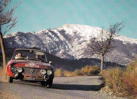 Leo Cella i Luciano Lombardini - Lancia Fulvia HF.