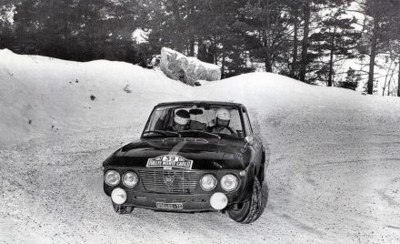 Ove Andersson i John Davenport - Lancia Fulvia