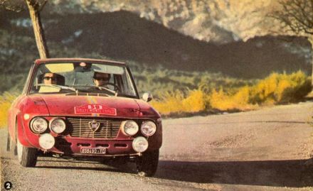 Ove Andersson i John Davenport - Lancia Fulvia