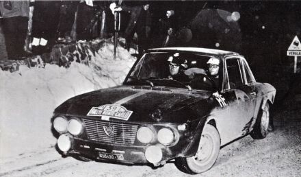 Ove Andersson i John Davenport - Lancia Fulvia