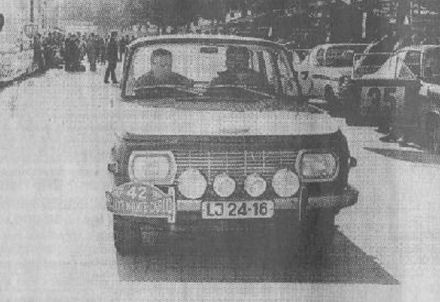 Kurt Otto i Wolfgang Strehlow - Wartburg 353