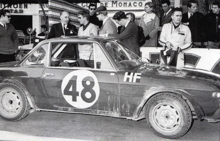 Hannu Mikkola i Arto Salminen - Lancia Fulvi