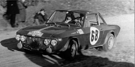 Jarmo Lusenius i Klaus Lehto - Lancia Fulvia