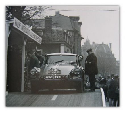 Jean Rolland i Johnny Rives - Citroen DS 19