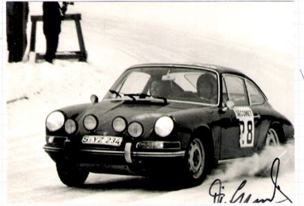 Bjorn Waldegard i Lars Helmer - Porsche 911 S.