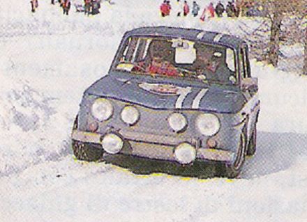 Jean Francois Piot i Nicolas Roure - Renault 8 Gordini