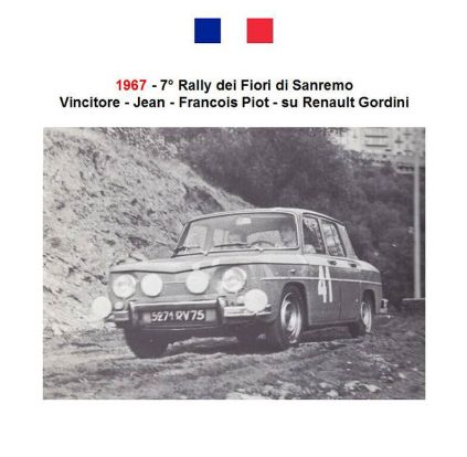 Jean Francois Piot i Nicolas Roure - Renault 8 Gordini