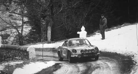 Gerard Larrousse i Jean Claude Perey – Alpine Renault Prototype.