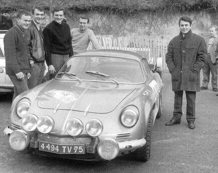 Bernard Fiorentino i Frederic Recrosio – Alpine Renault A110.