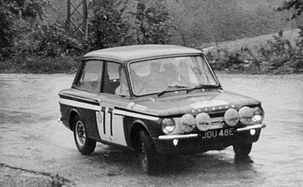 Roy Filder i Alan Taylor - Sunbeam Imp.