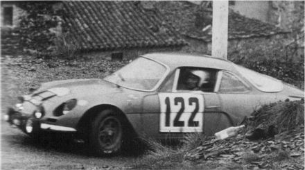 Jean Francois Piot – Alpine Renault A110.