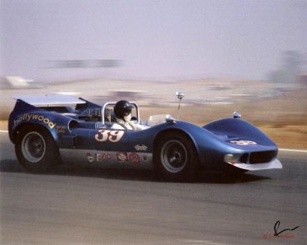 Jim Adams – McLaren Elva Mark III Chevrolet.