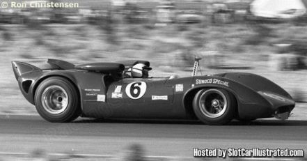 Mark Donohue – Lola T70 Mk.3B Chevrolet.