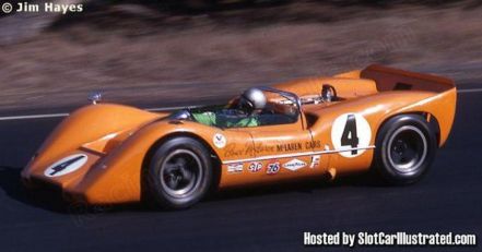  Bruce McLaren – McLaren M6A Chevrolet.