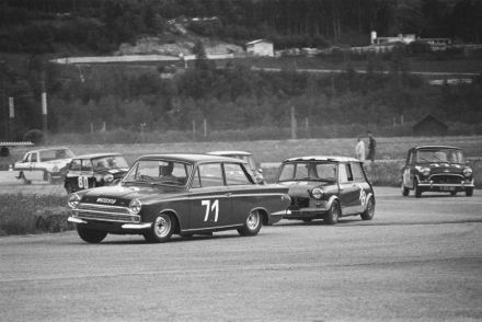 Ford Lotus Cortina i BMC Mini Cooper