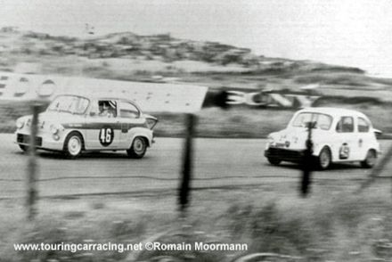 Nr.46.Ed Swart – Abarth 1000 TC, nr.49.Ab Goedemans – Abarth 1000 TC.