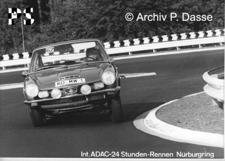 Walter Simonis i Horst Hoier – Glas 1300 GT.